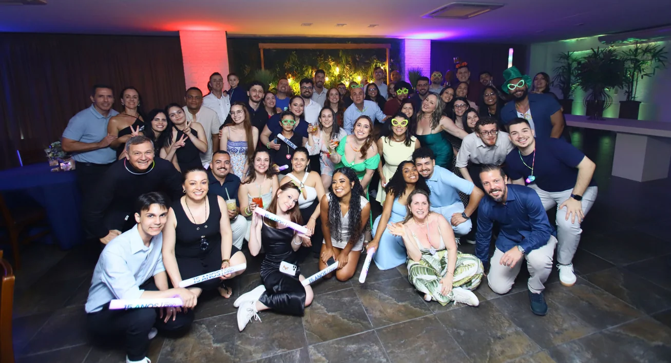 Evento com equipe e parceiros da PRP